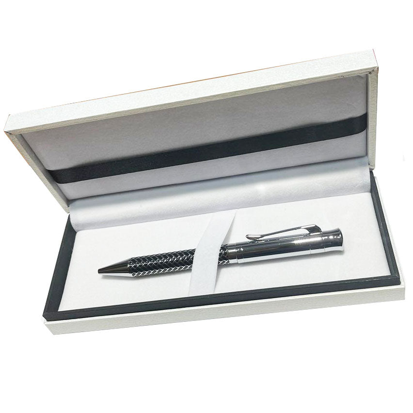 Sovereign black enamel steel ballpoint pen W2941
