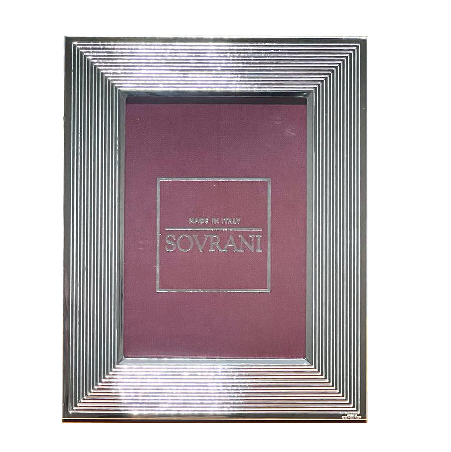 Sovereign silver frame 25 bilaminated 13x18cm W744