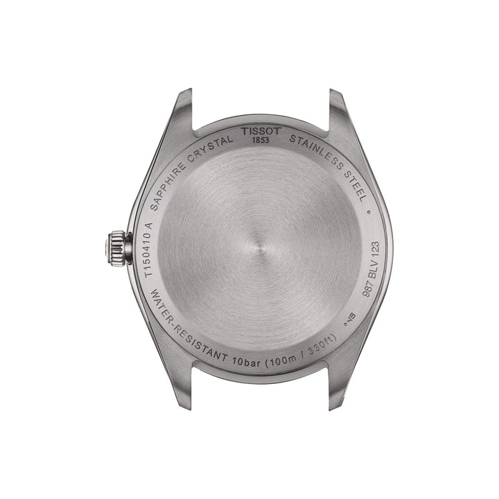 Tissot Watch Pr 100 mm 40 mm Black Quartz Steel T150.410.11.051.00