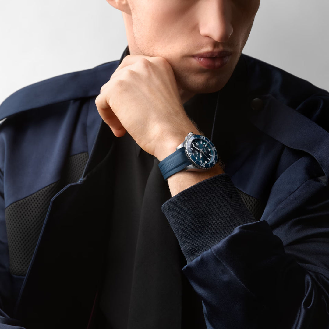 Longines watch Hydroconquest GMT 41mm blue automatic steel L3.790.4.96.9