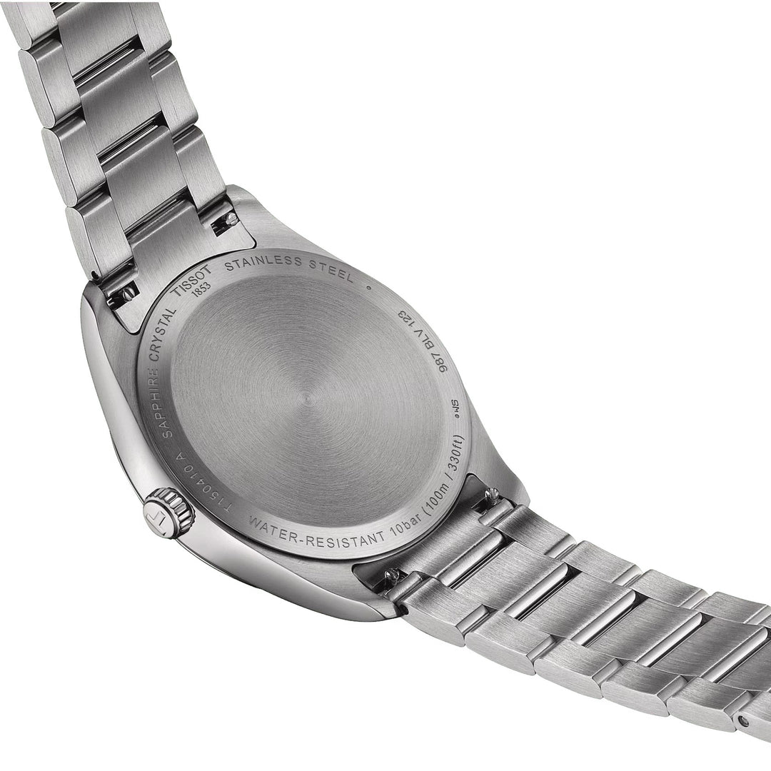 Tissot orologio PR 100 40mm nero quarzo acciaio T150.410.11.051.00