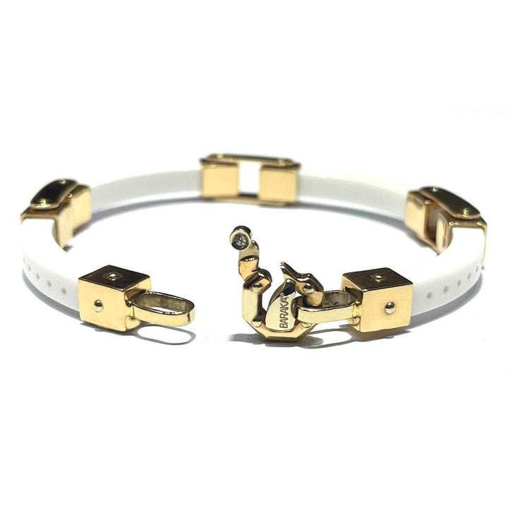 Baraka bracelet Ceramic 18kt yellow gold ceramic BR21367B