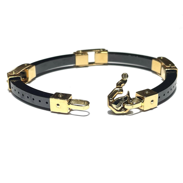 Barakà bracciale Ceramic oro giallo 18kt ceramica BR21367N