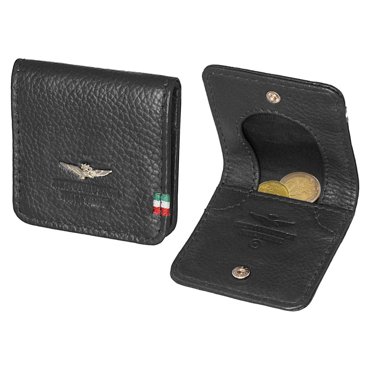 Aeronautica Militare Leather Flag Holders AM109-NE