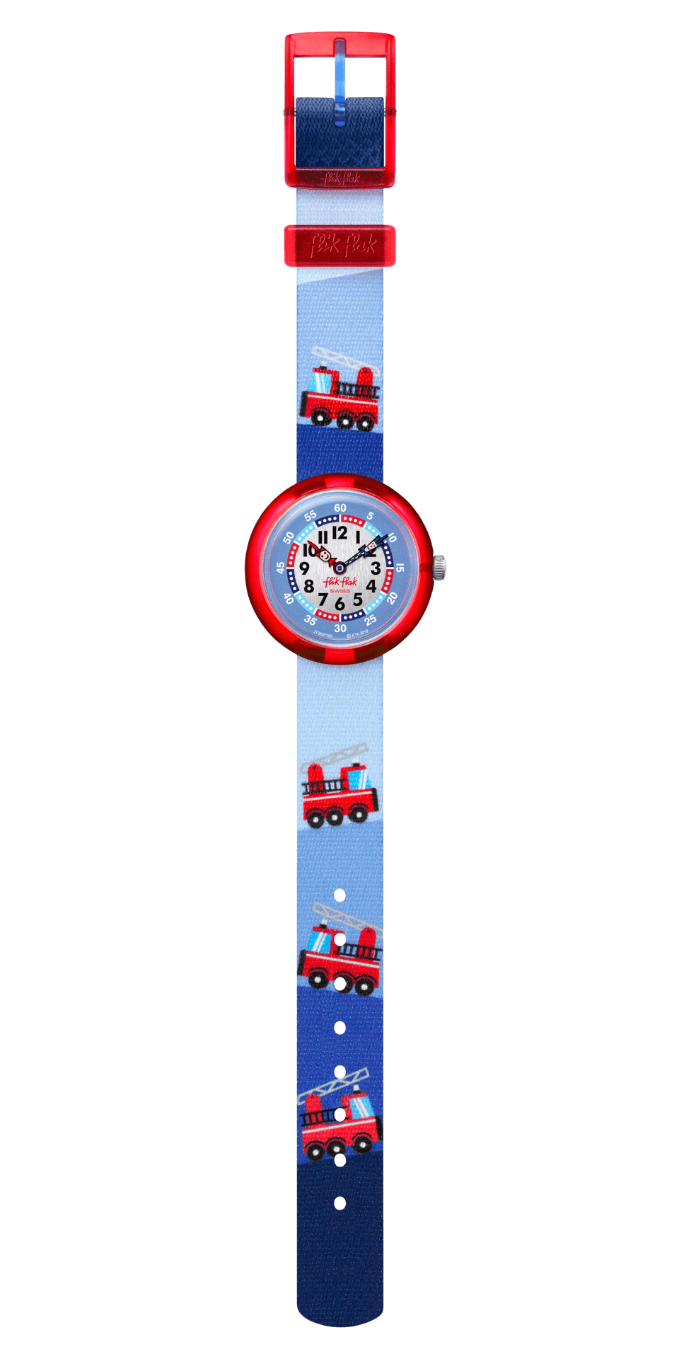 Flik Flak orologio FIRETRUCK City of Life 32mm FBNP160 - Capodagli 1937