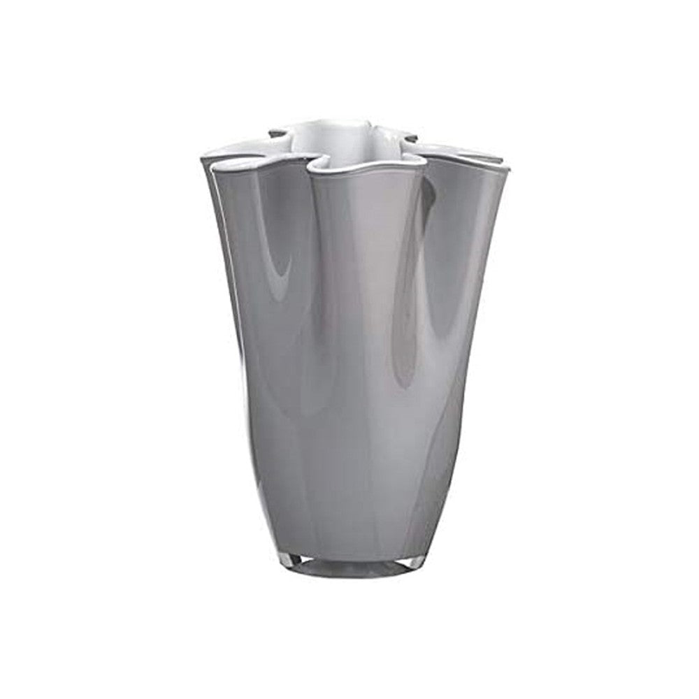 Nurlux Welle H 30 cm Vase Opal Grey OL01740