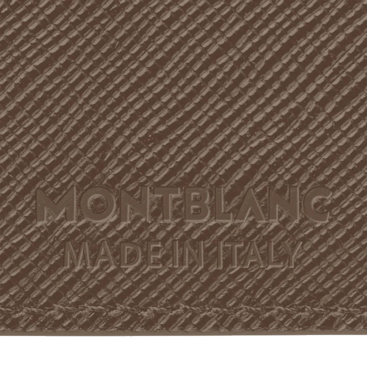 Montblanc porta carte 5 scomparti Sartorial marrone 198243