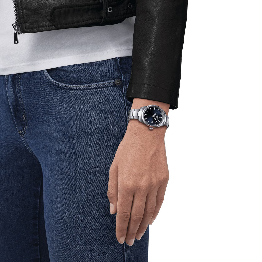 Tissot orologio PR 100 34mm blu quarzo acciaio T150.210.11.041.00