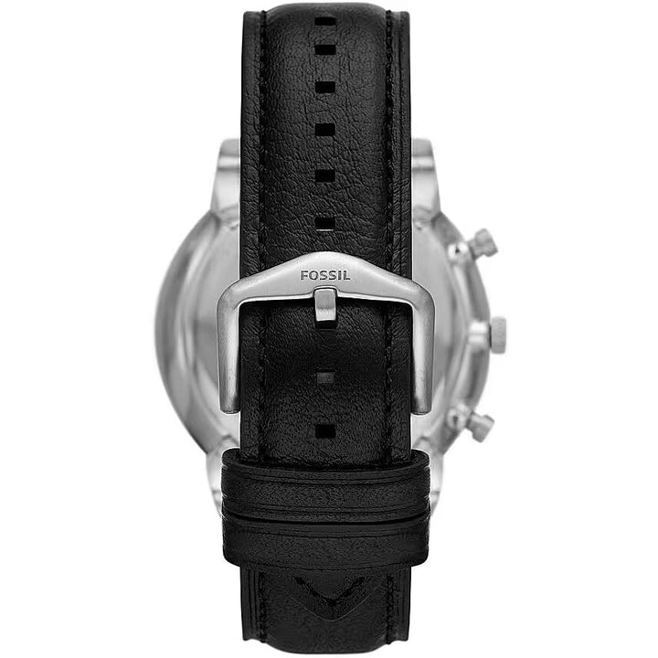 Fossil neutral watch 44mm bordeaux quartz steel fs6016