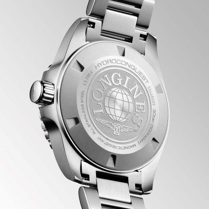 LONGINES HYDROCONQUEST GMT 41M Blue Automatic Steel L3.790.4.96.6 watch