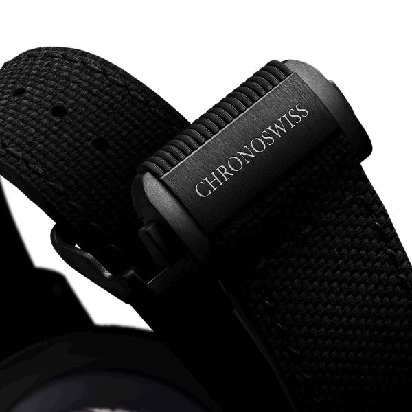 Chronoswiss Orologio Open Gear Reec Blue on Black Limited Edition 50Pezzi 44 mm Blu Automatico Acciaio Finitura DLC Nero CH-6925M-EBBK