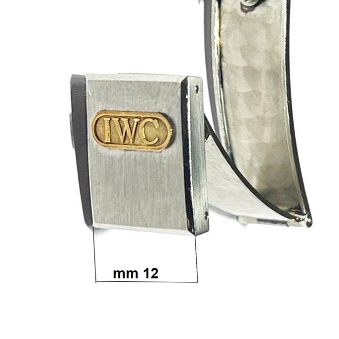 IWC fibbia deployante per orologio IWC Ingenieur medio 12mm IWAF Ingenieur M