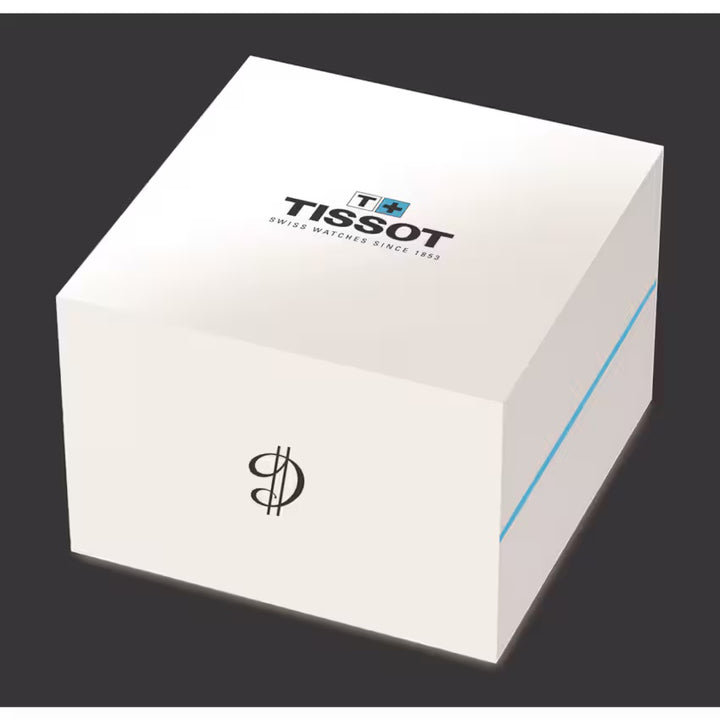 Montre Tissot PRX Powermatic 80 Damian Lillard Edition Spéciale 40mm noir automatique acier finition PVD or jaune T137.407.33.051.00