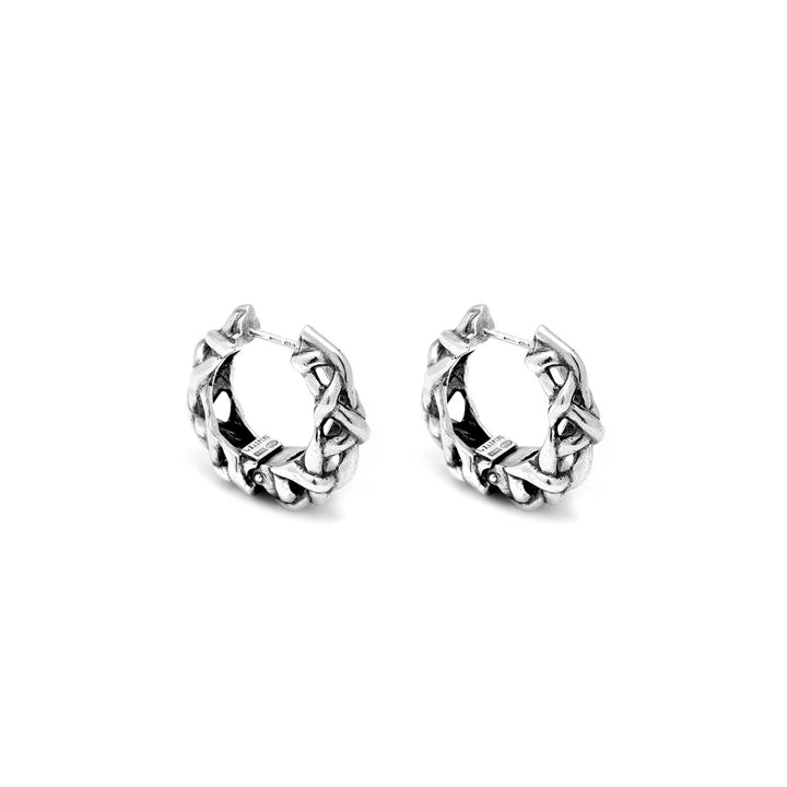 Giovanni Raspini hoop earrings Ch ⁇ rie 925 11488 silver