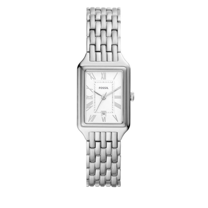 Fossil watch Raquel 23mm silver quartz steel ES5221