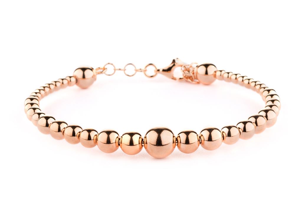 Sovereign bracelet Pure Collection 925 silver PVD finish rose gold J5608