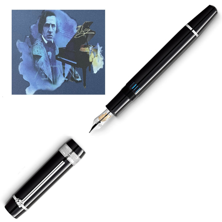 Montblanc Food Spenden -Stift -Hommage an Frédéric Chopin Special Edition Punta F 127639