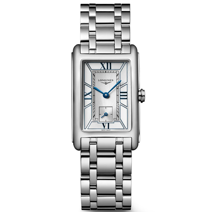 Longines watch DolceVita 23.3x37mm white quartz steel L5.512.4.75.6