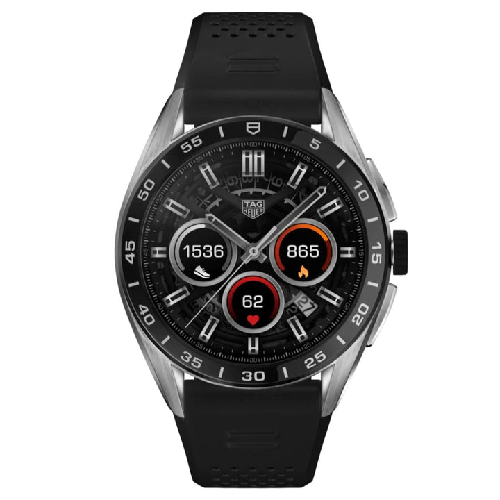 Tag Heuer Smartwatch Connected CONCEPTED CALIBARE E4 45mm Black Steel SBR8A10.BT6259