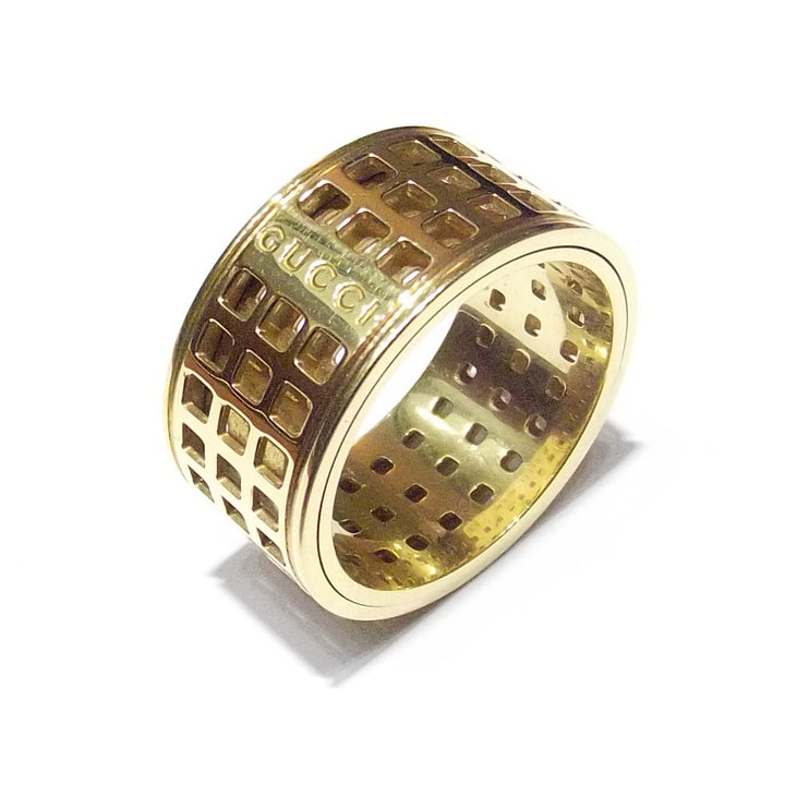 Gucci anello oro giallo 18kt misura 18 107849 J8500 8000 - Gioielleria Capodagli