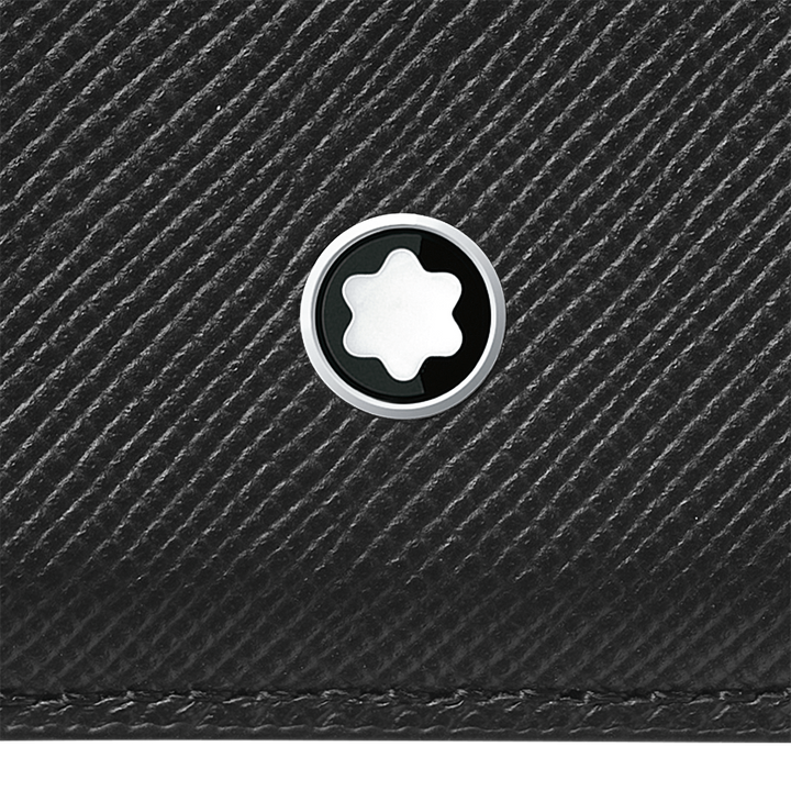 Montblanc Carpeta de 2 compartimentos para iPhone con Apple MagSafe Sartorial negro 129226
