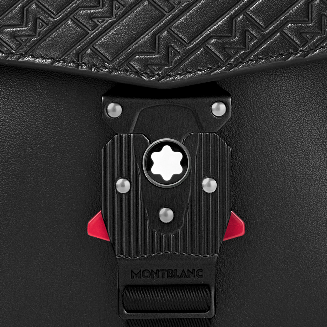 Montblanc Backpack mit Vorhängeschloss Montblanc M_gram 4810 schwarz 130019