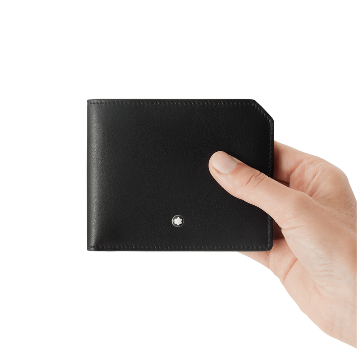 Montblanc portafoglio Meisterstück Selection Soft wallet 6cc nero 130048