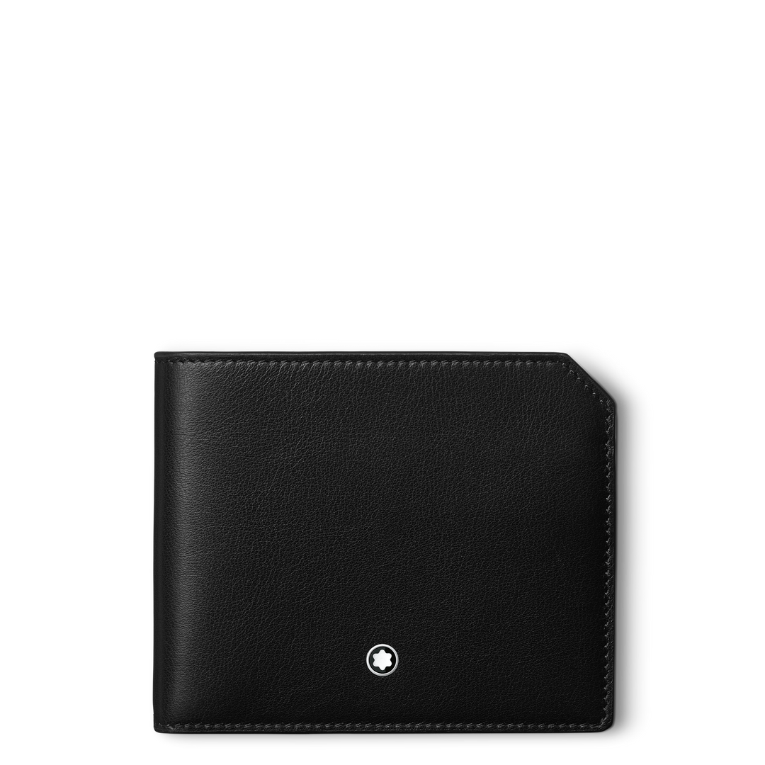 Montblanc Meisterstein Auswahl Soft Wallet 6cc Black 130048 Portfolio