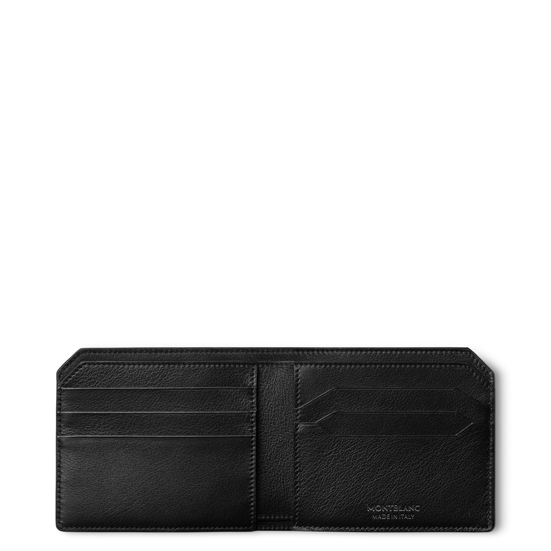 Montblanc Meisterstein Auswahl Soft Wallet 6cc Black 130048 Portfolio