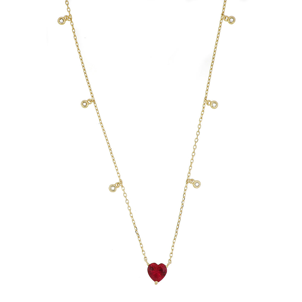 Hearts Milan necklace Jolie Galleria Vittorio Emanuele Collection 925 silver PVD finish yellow gold 24938860