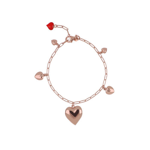 Hearts Milano Bracelet Air Pop Dolly Park Collection 925 silver PVD finish rose gold 24972116