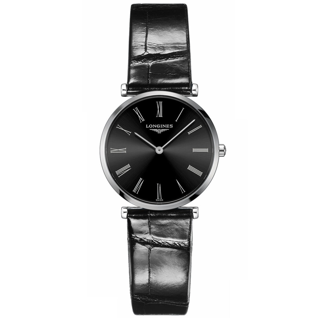 Longines orologio La Grand Classique de Longines 29mm nero acciaio donna quarzo L4.512.4.51.2 - Gioielleria Capodagli