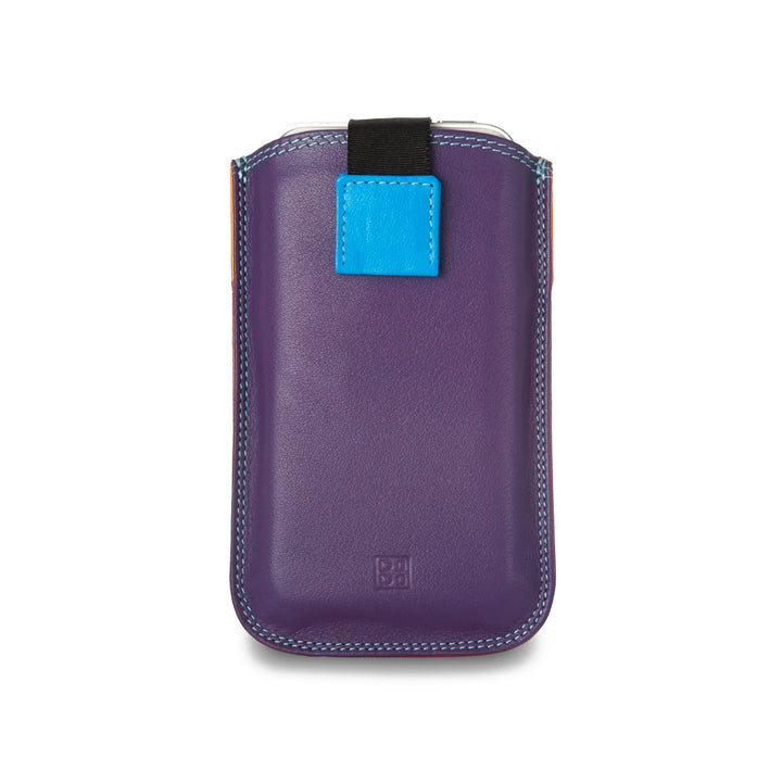 IPhone Hülle SE/5S/5/4S/4 in mehrfarbigem Leder mit Pull von DuDu