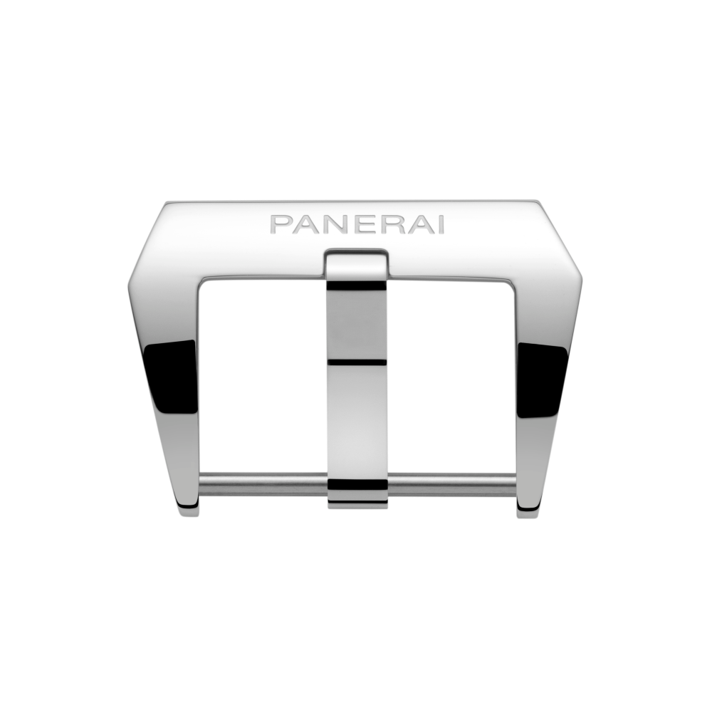 Hebilla de acero pulido trapezoidal Panerai 22mm Luminor Radiomir PAV00625