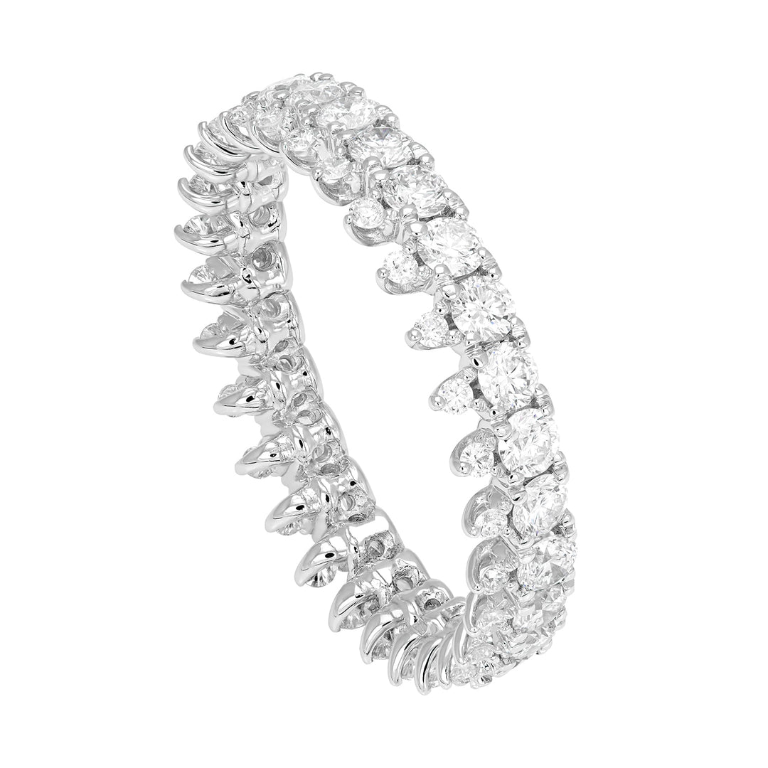 Golay Anello Eternity Lady D Bianco