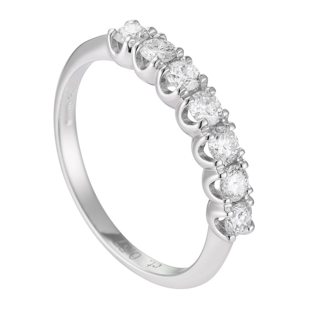 Golay Ring Riviera 7 Diamonds