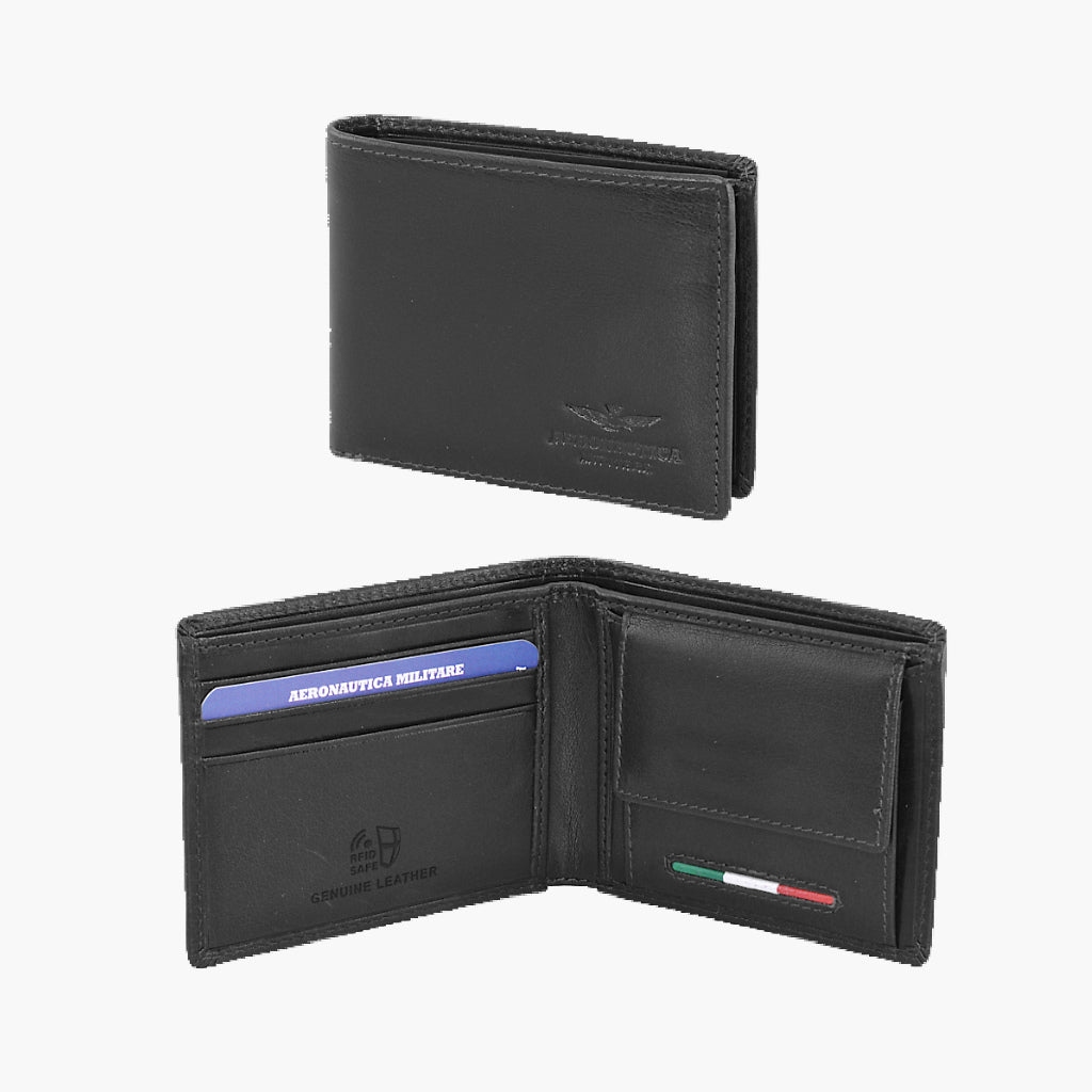 Air Force Military Wallet with Pocket Portaspicci Target Am170-NE