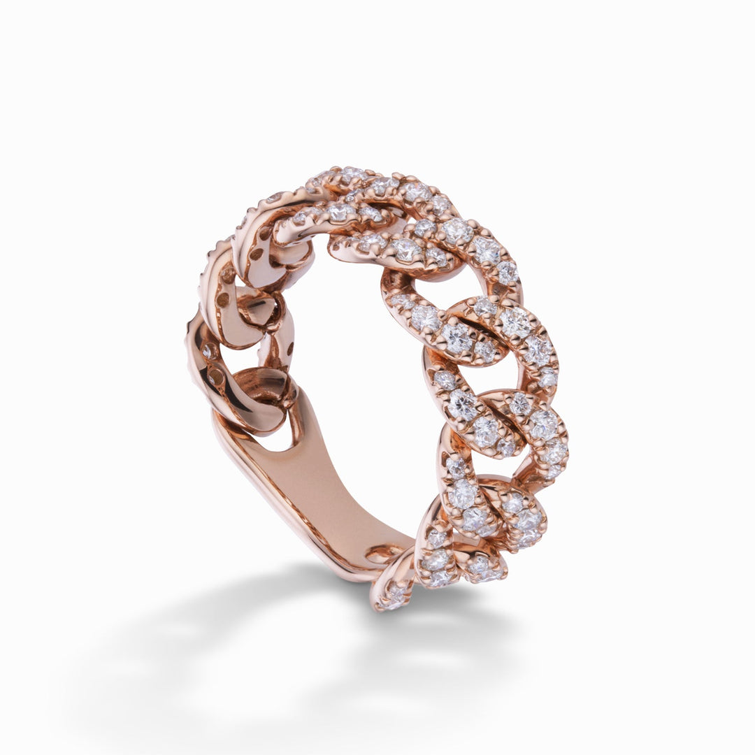 Golay Pave Groumette Small Ring