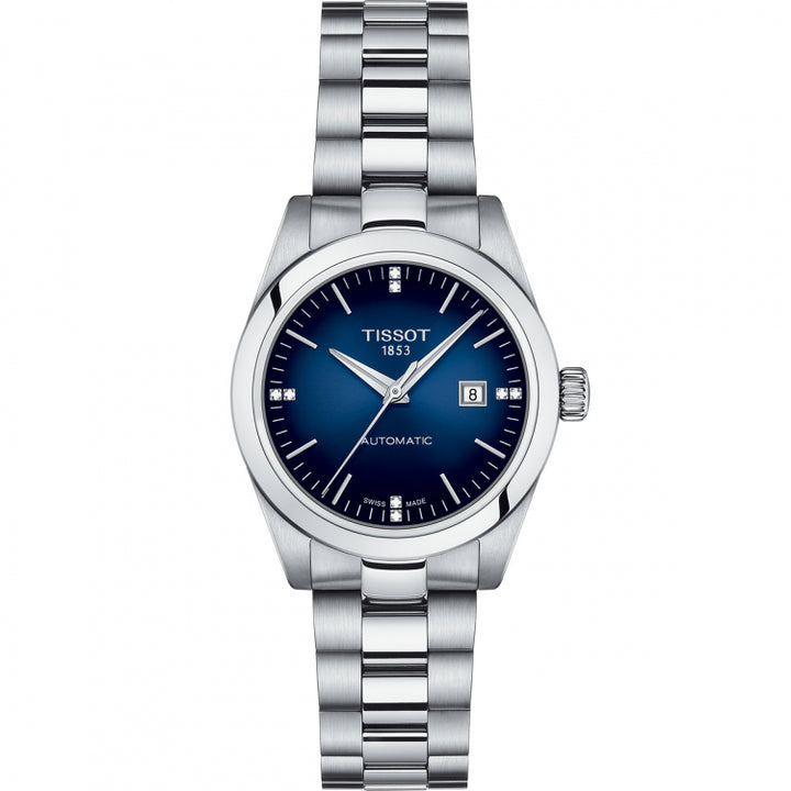 Tissot orologio T-My Lady Automatic 29mm blu diamanti acciaio automatico T132.007.11.046.00 - Gioielleria Capodagli