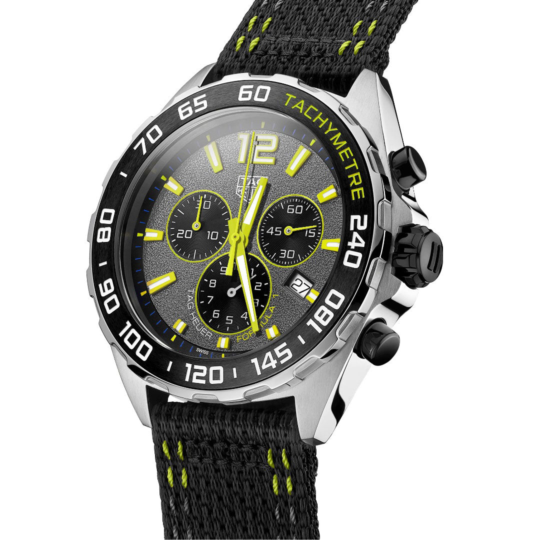 TAG Heuer orologio Formula 1 43mm grigio cronografo quarzo acciaio CAZ101AG.FC8304 - Capodagli 1937