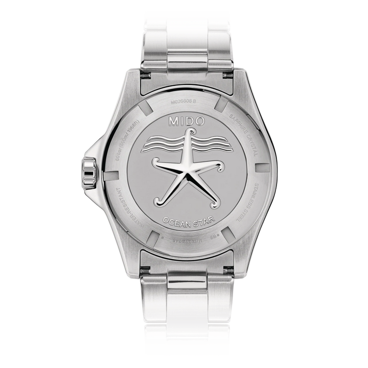 Mido watch Ocean Star 600 Chronometer COSC 43.5mm black automatic steel M026.608.11.051.00