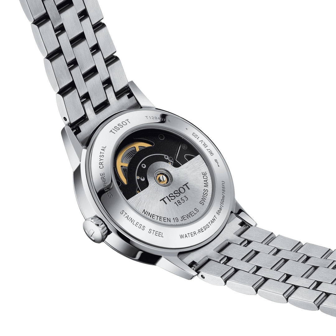 Tissot orologio Classic Dream Swissmatic 42mm argento automatico acciaio T129.407.11.031.00 - Capodagli 1937