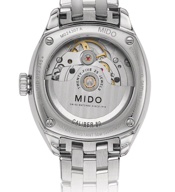 Mido orologio Belluna Royal Lady automatico 33mm diamanti M024.307.11.076.00 - Gioielleria Capodagli