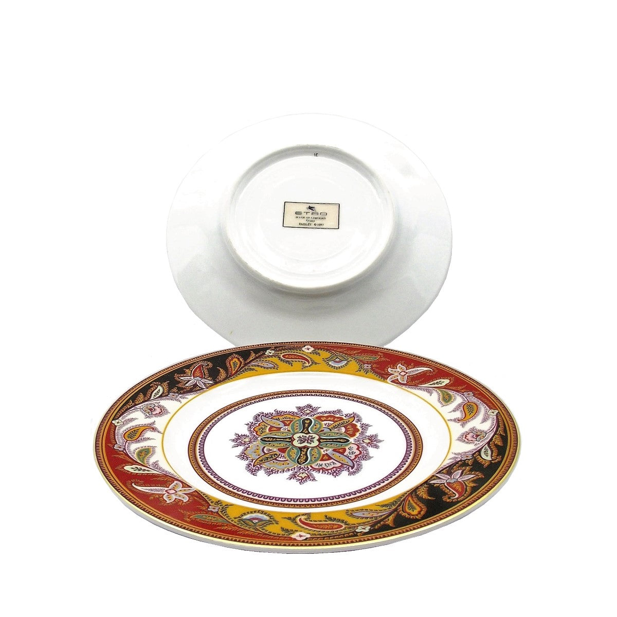 ETRO set 6 piatti da dolce 17cm porcellana di Limoges A-0596 - Gioielleria Capodagli