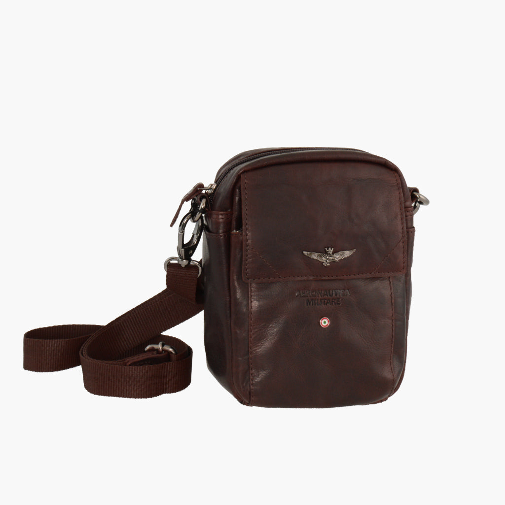 Aeronautica Militare genuine leather shoulder bag VINTAGE AM307-MO