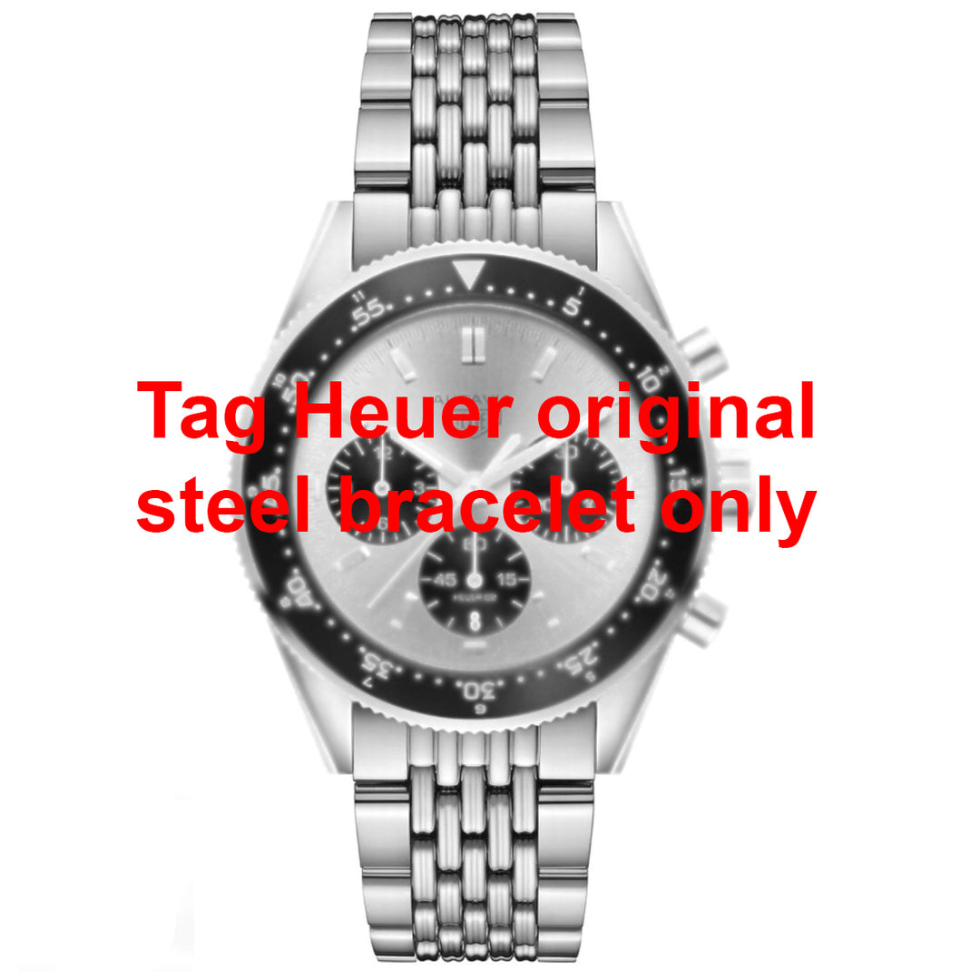 Correa de reloj TAG Heuer Autavia CBE2111 CBE2110 21mm Acero BA0687
