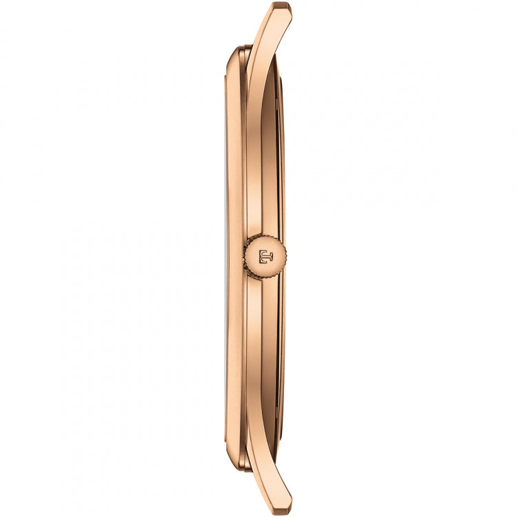 Tissot orologio Excellence 40mm argento quarzo oro rosa 18kt T926.410.76.013.00 - Capodagli 1937