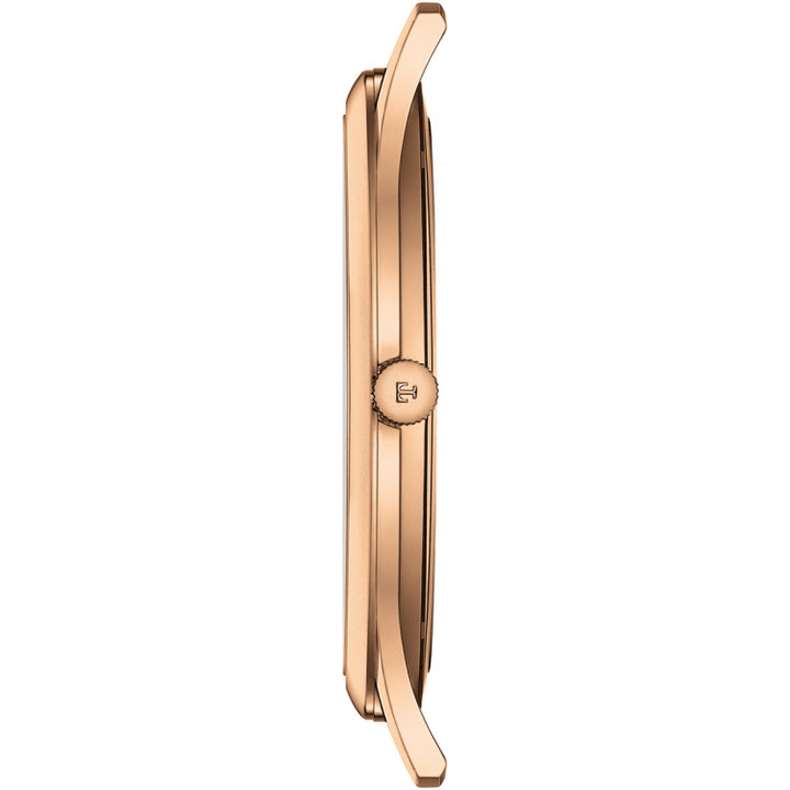 Tissot orologio Excellence 40mm argento quarzo oro rosa 18kt T926.410.76.013.00 - Capodagli 1937