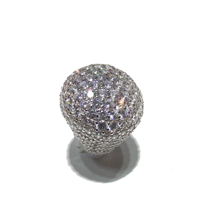 Capodagaglia ring Morositas silver 925 cubic zirconia cpd-arg-0001-bi