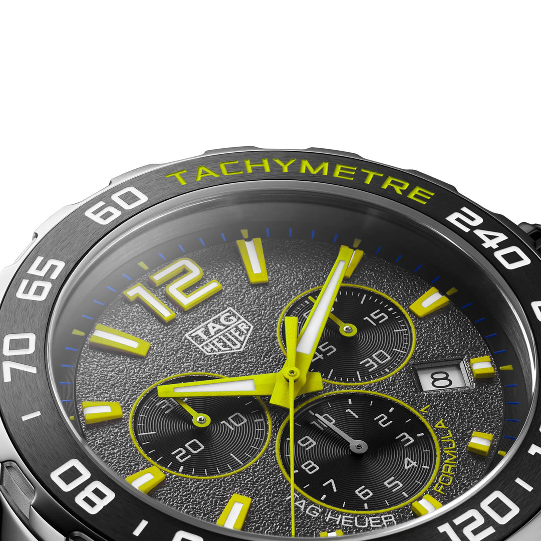 TAG Heuer orologio Formula 1 cronografo 43m grigio quarzo acciaio CAZ101AG.BA0842 - Capodagli 1937